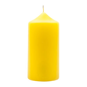 Свеча столбик 5042/2 жёлтая